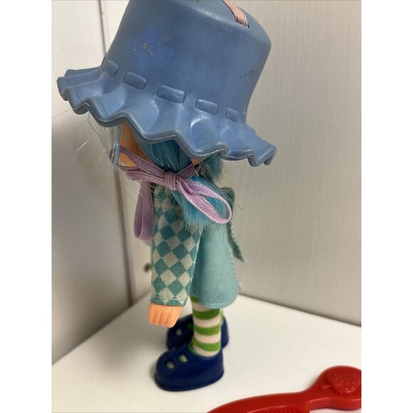 Vintage 80s Blueberry Muffin Strawberry Shortcake Doll  Cheesecake KENNER w/comb - Picture 4 of 13